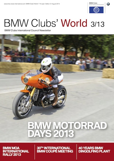 BMW Clubs' World 03/13